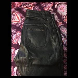 Leather Harley Davidson Pants
